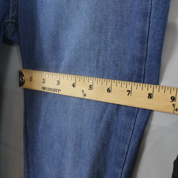 We The Free People Jeans Womens 28 Just Float On Flare Bell Bottom Festival Boho - Picture 12 of 15